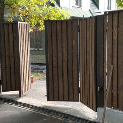 Купите и Закажите Ворота Гармошка: Лучшая Цена от 48193 руб, Установка под Ключ и Доставка в Саранске и по Области